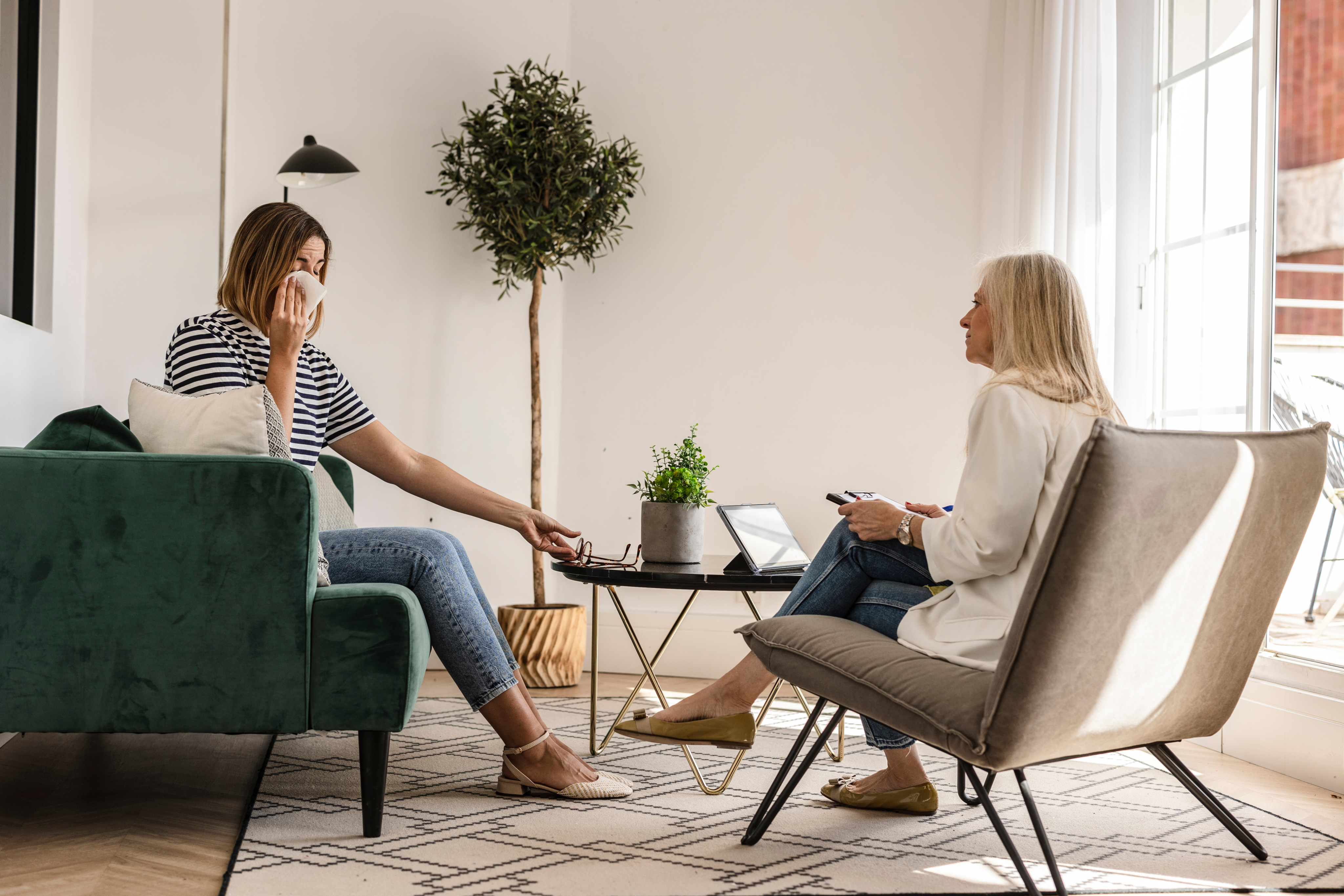 Comfortable counseling consultation room